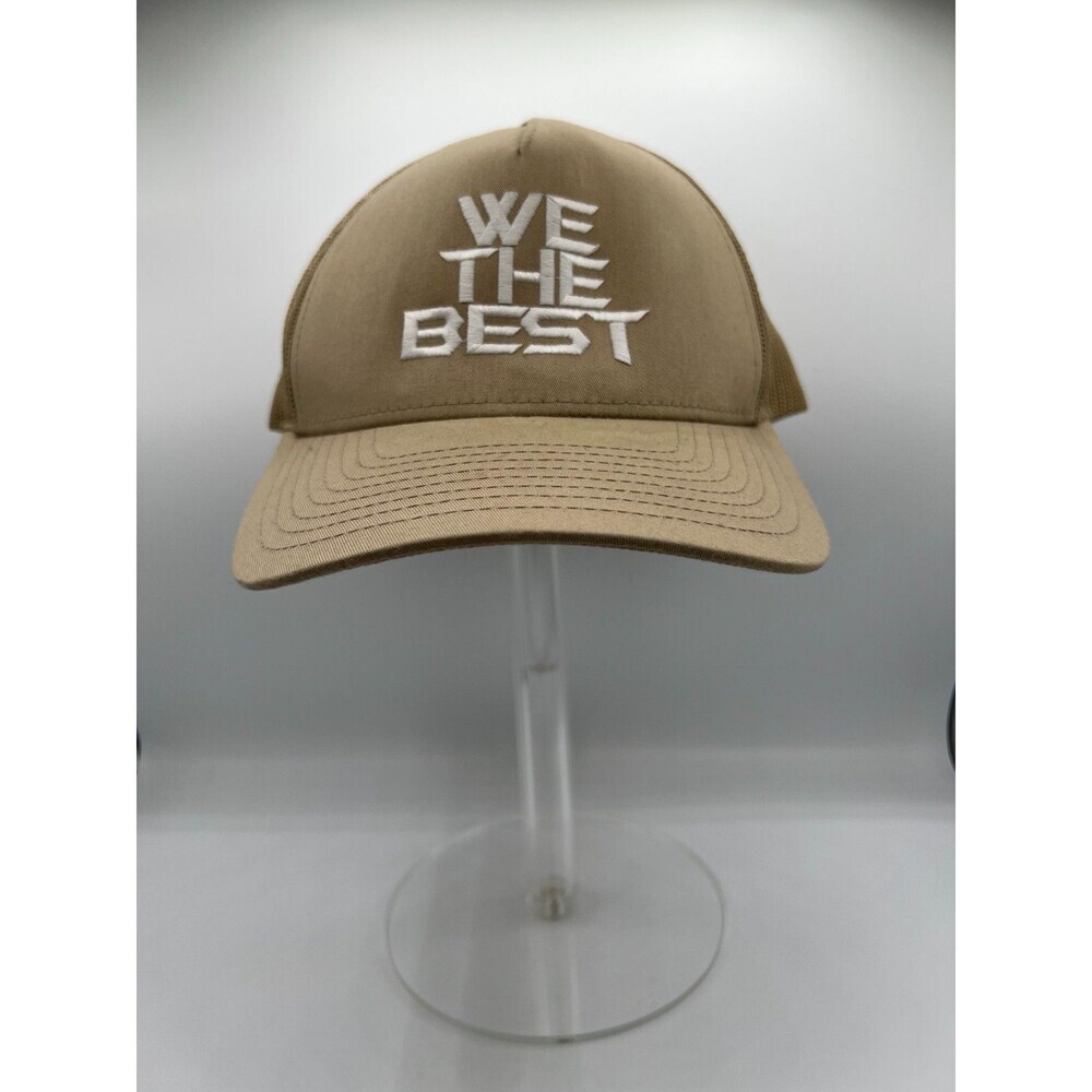 We The Best Trucker Hat Snapback DJ Khaled Khaki Mesh Cap Adjustable